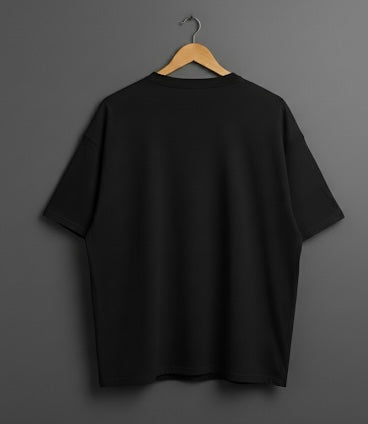 Wujood "Dream Believe" Neon Graphic Oversized Drop Shoulder Tee