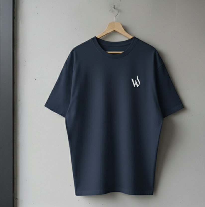 Wujood – Drop Shoulder Calligraphy Ninja Tee