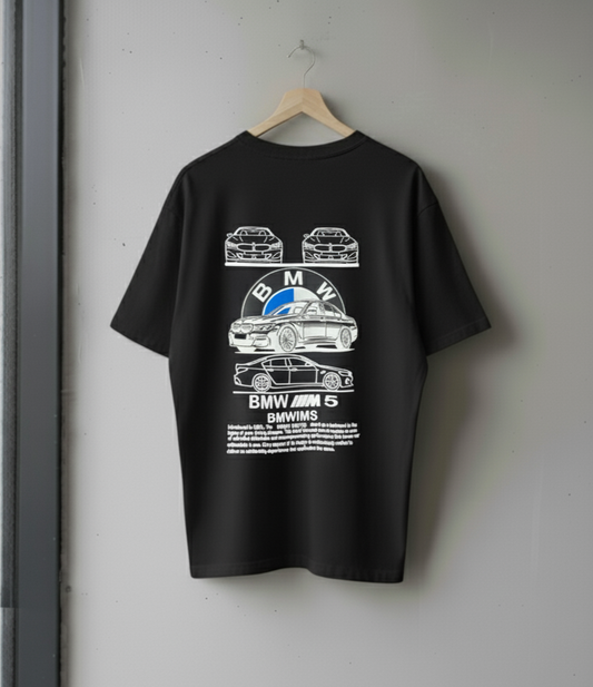 BMW M Performance T-Shirt – Front & Back Print | Premium Tee for Car Enthusiasts