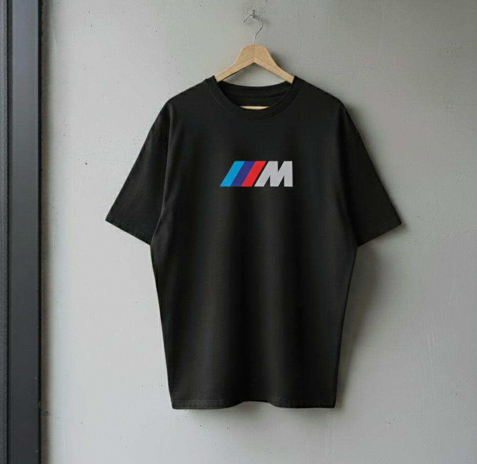 BMW M Performance T-Shirt – Front & Back Print | Premium Tee for Car Enthusiasts