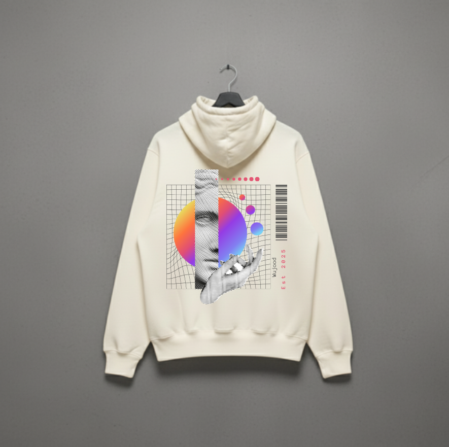 Wujood Gradient Art Hoodie