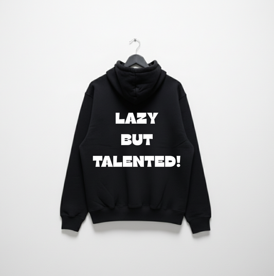 Wujood Graphic Hoodie – Lazy But Talented