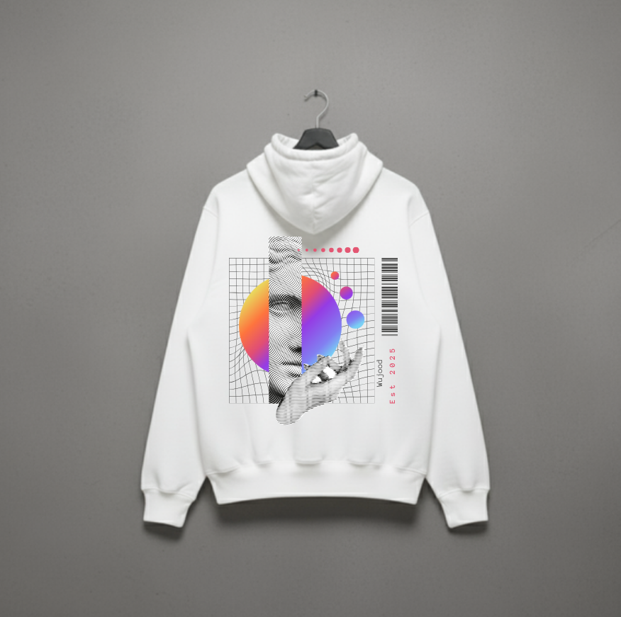 Wujood Gradient Art Hoodie