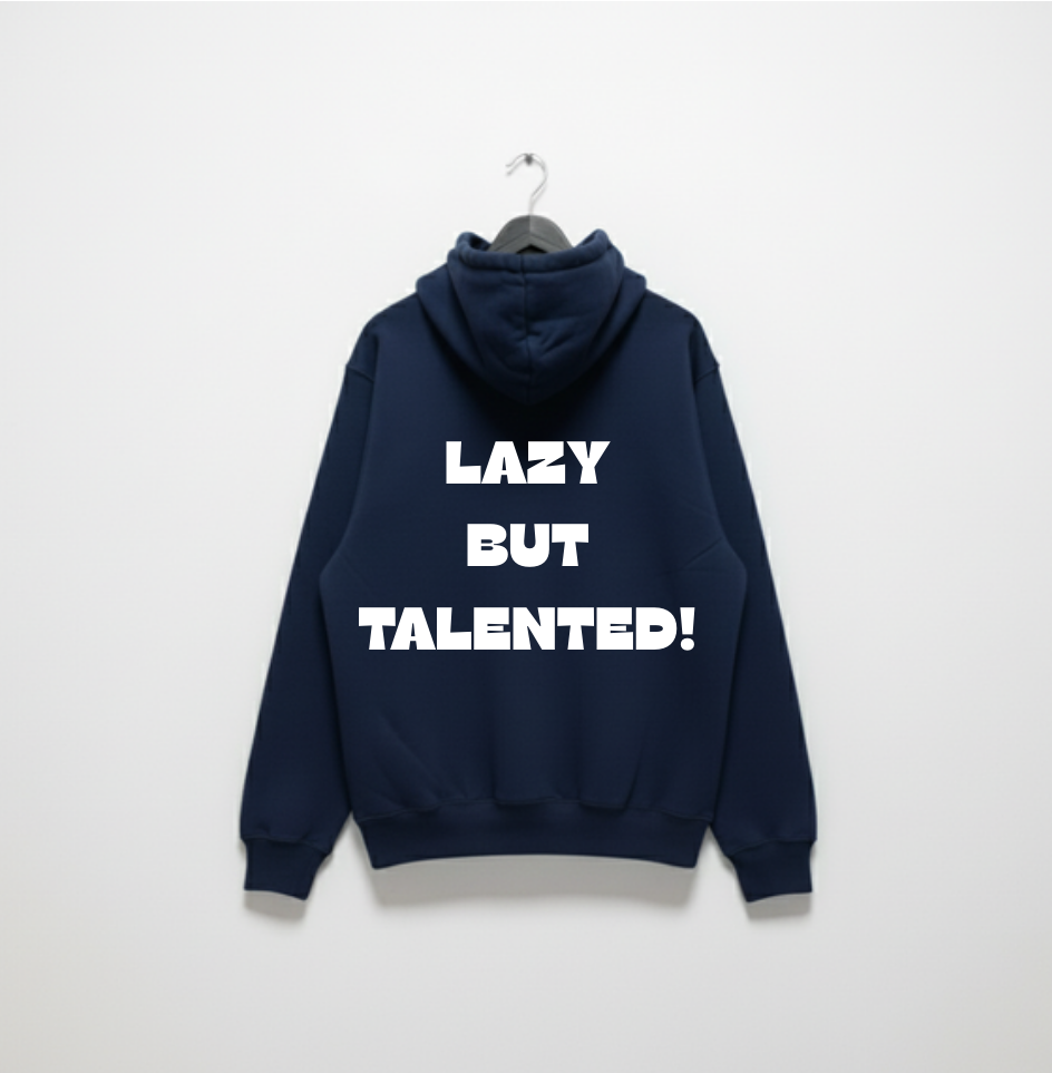 Wujood Graphic Hoodie – Lazy But Talented
