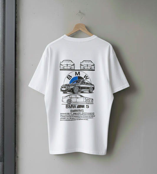 BMW M Performance T-Shirt – Front & Back Print | Premium Tee for Car Enthusiasts