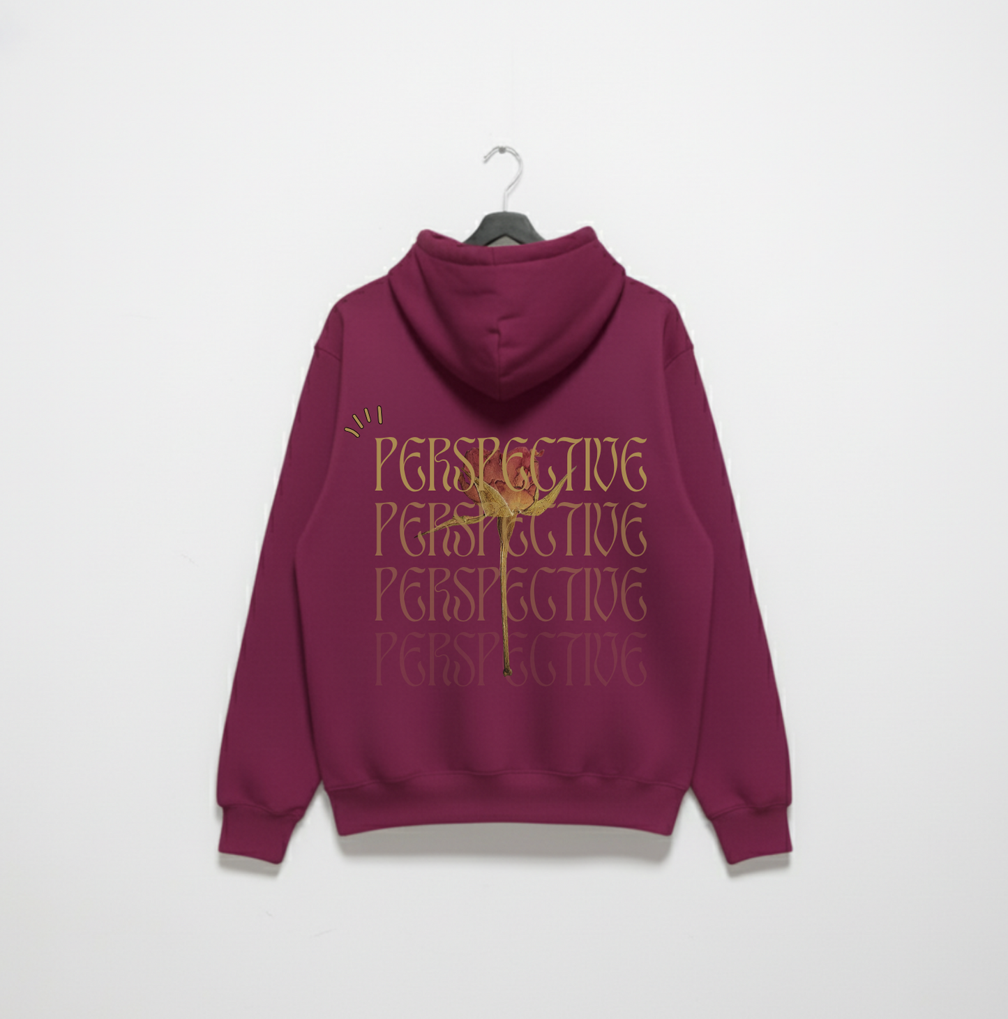 Perspective Rose Hoodie – Wujood