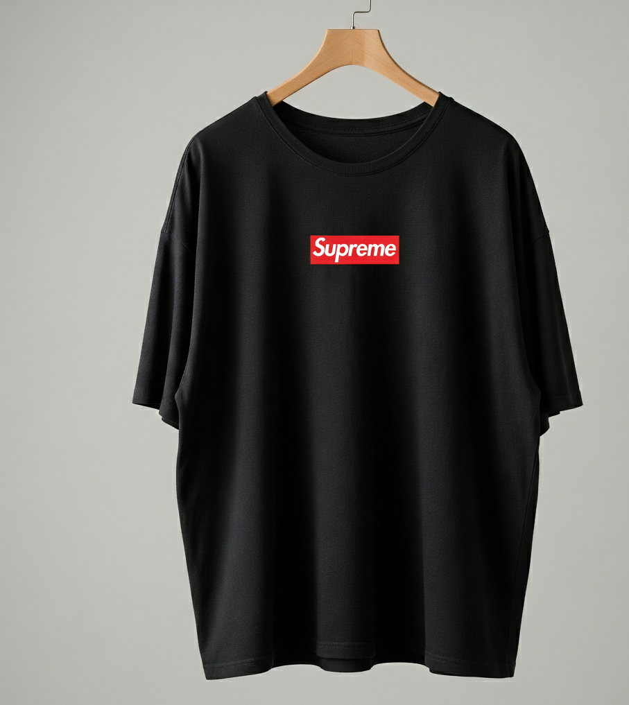 Premium Black Drop Shoulder Shirt - Wujood