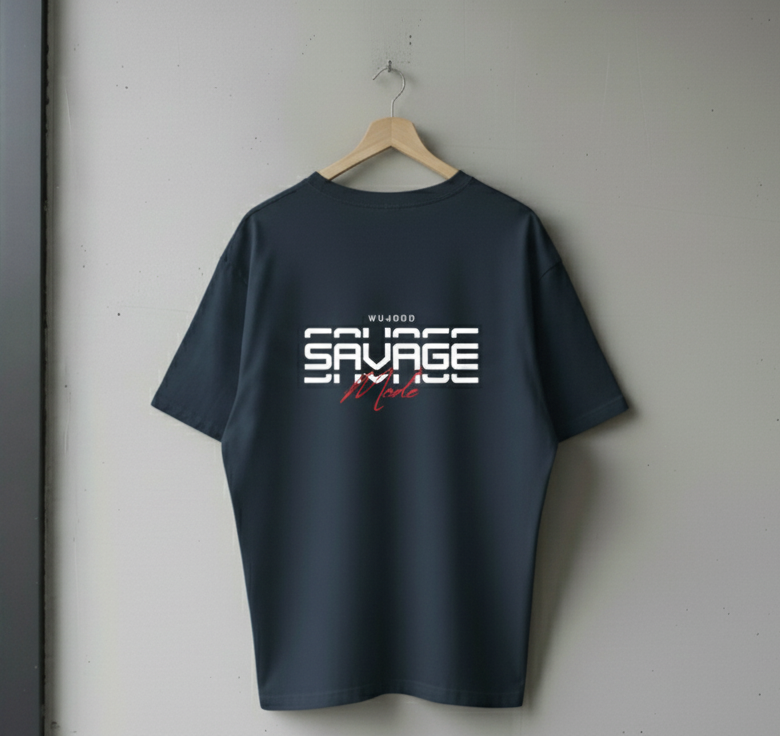 Wujood “Savage Mode” Oversized Tee