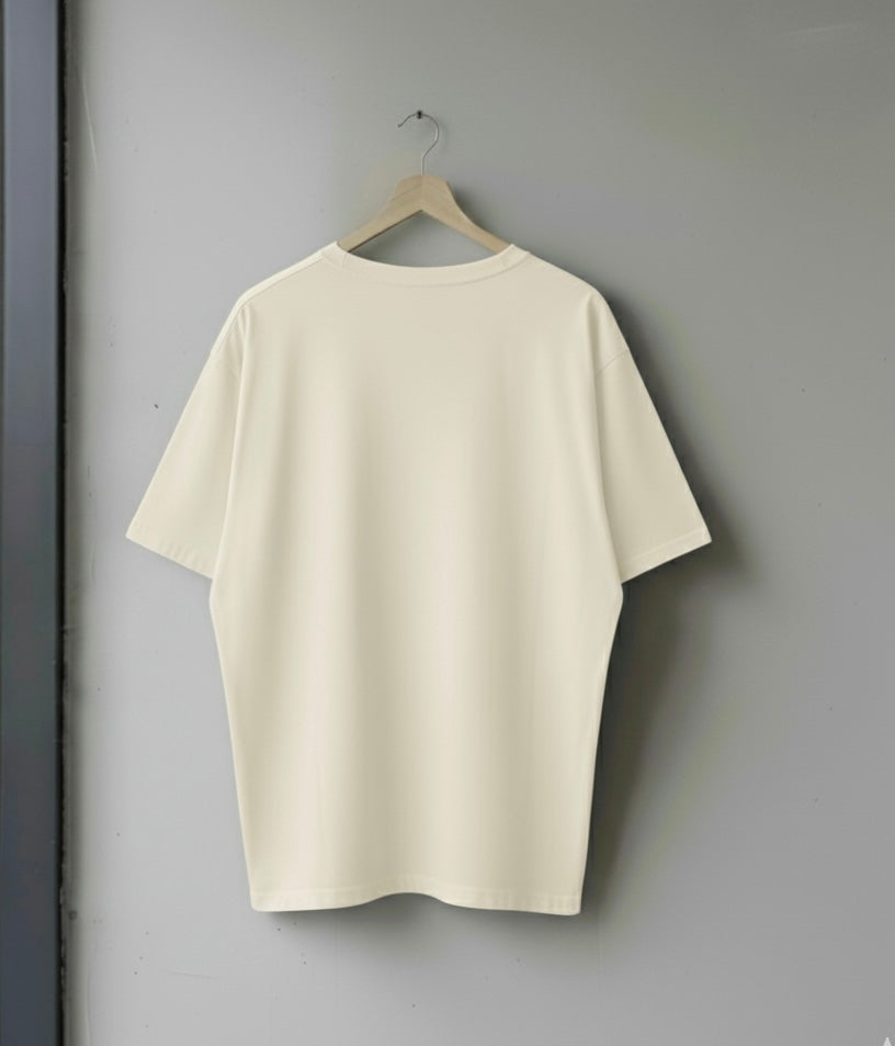 Calming The Mood Drop Shoulder Tee – Minimal Street Edition