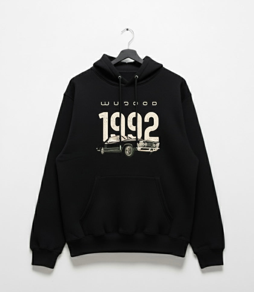 Wujood 1992 Vintage Car Hoodie