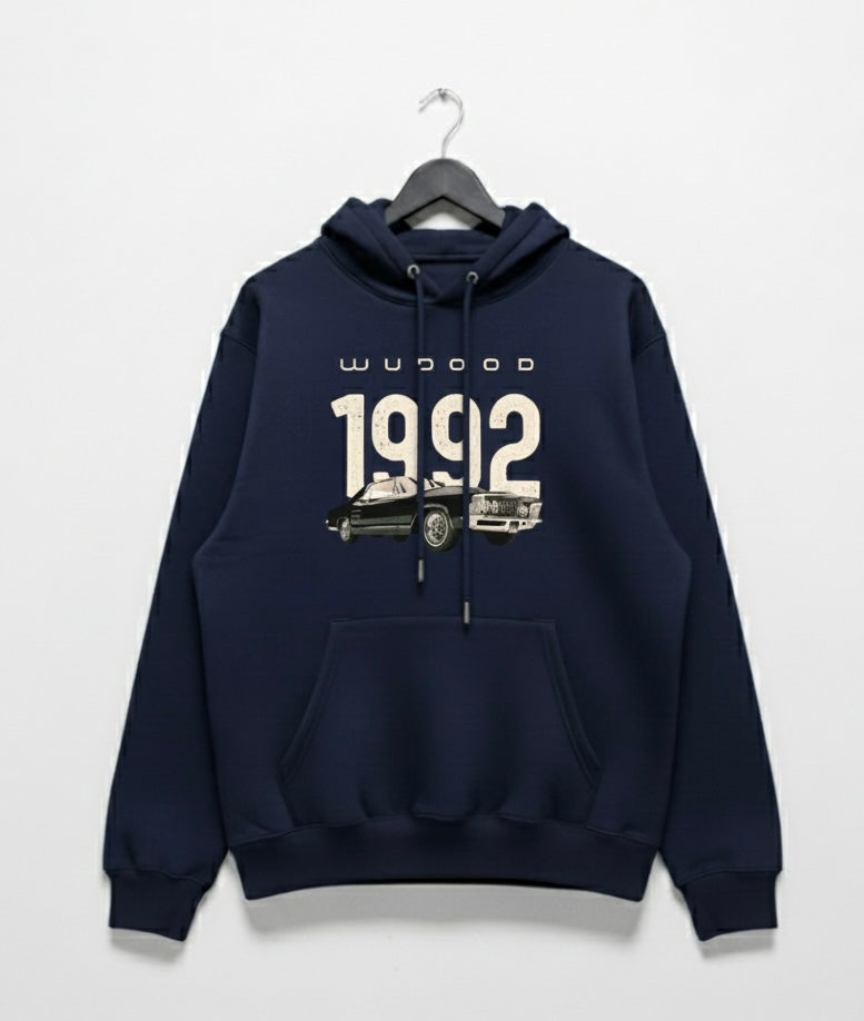 Wujood 1992 Vintage Car Hoodie