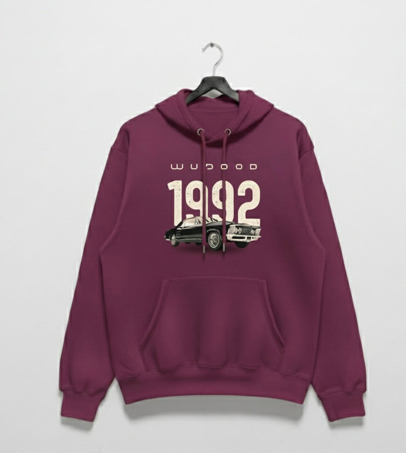 Wujood 1992 Vintage Car Hoodie