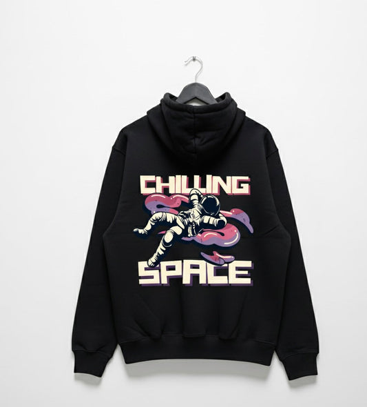 Chilling Space –  Graphic Hoodie