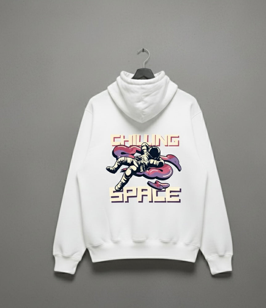 Chilling Space –  Graphic Hoodie