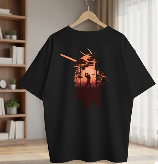 SAMURAI DROP SHOULDER TEE MULTI COLOURS