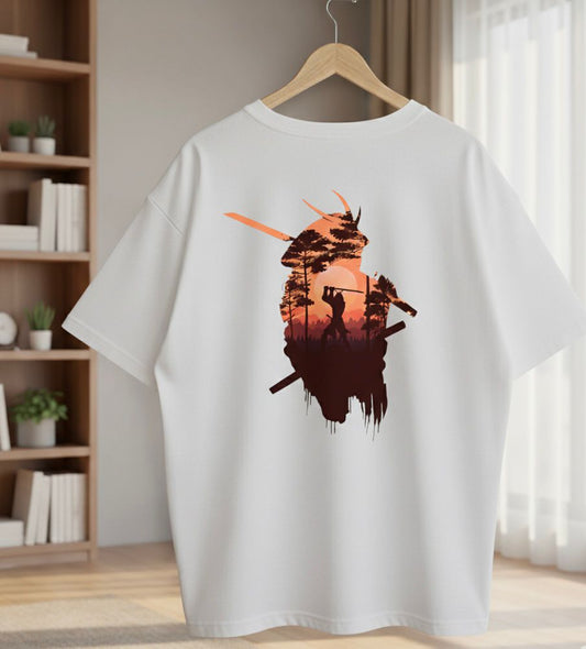 SAMURAI DROP SHOULDER TEE MULTI COLOURS